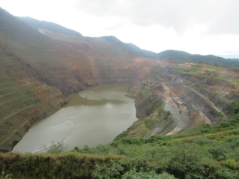 Cava da mina Córrego do Feijão, em Brumadinho (MG)